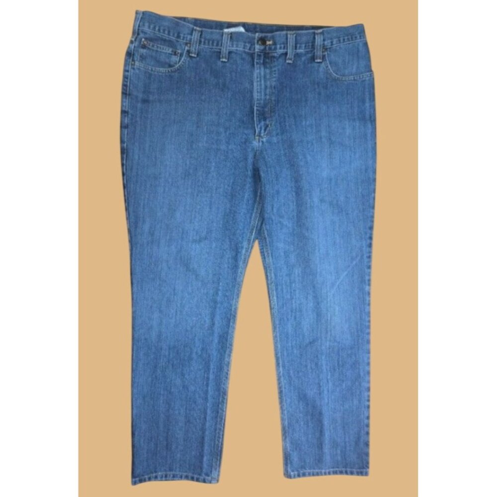 Carhartt Traditional Fit Durable Straight Jeans 44x32